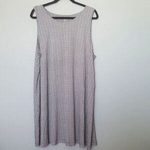 H&M Casual Summer Plus Boho sleeveless swing dress NWT 2X